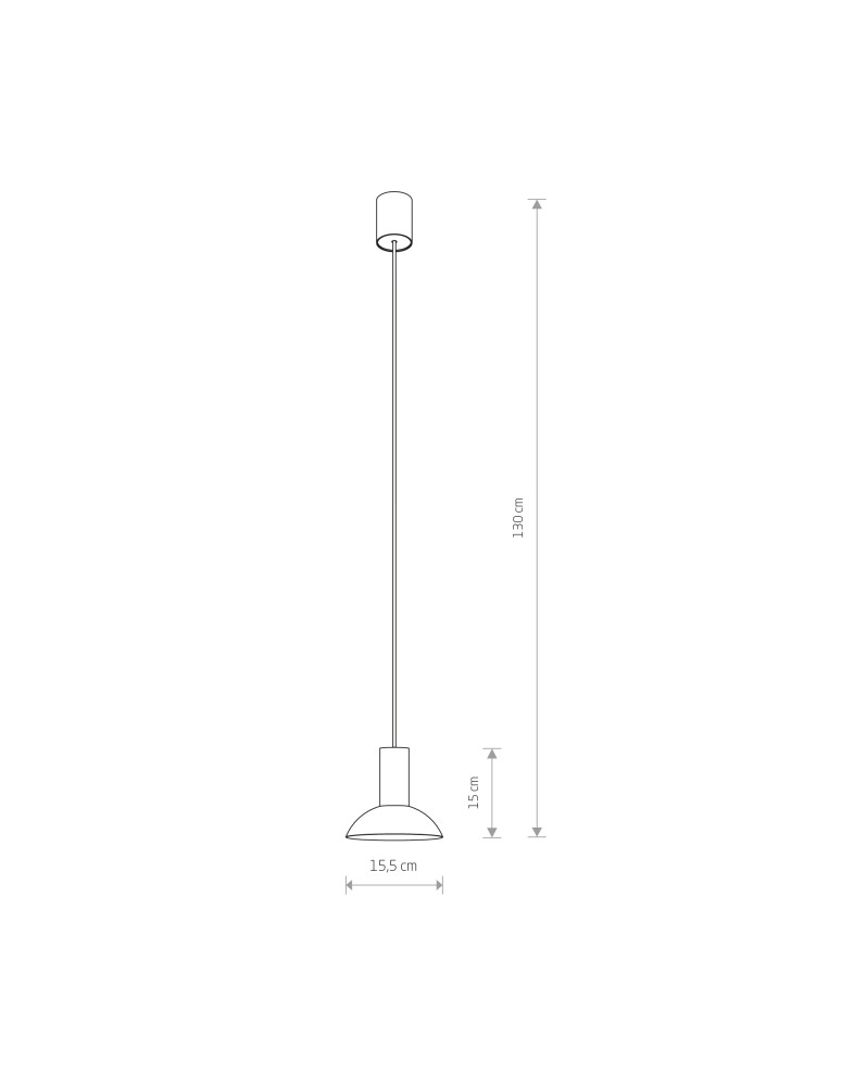 Pendant lamps - Nowodvorski HERMANOS Ceiling Pendant Max wattage 10W only LED GU10 White 8037 - product kolory-swiatla.pl 4
