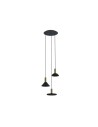Nowodvorski HERMANOS Ceiling Pendant Max wattage 10W only LED GU10 Black 8030