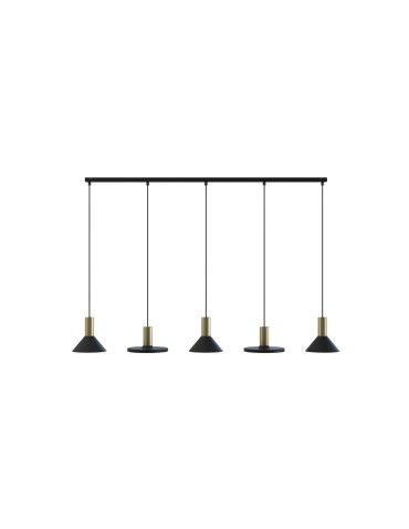 Nowodvorski HERMANOS Ceiling Pendant Max wattage 10W only LED GU10 Black 8032