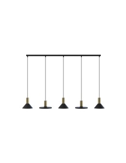 Nowodvorski HERMANOS Sufitowa Wisząca Max moc 10W only LED GU10  Czarny 8032