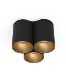 Ceiling luminaires for replaceable light source - Nowodvorski EYE TONE Spot Surface Mounted Max wattage 10W only LED GU10 Black 8092 - product 1