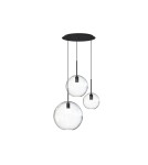 Pendant lamps spheres - Nowodvorski SPHERE Suspended Ceiling Max power 40W E27 Transparent 7788 - product 1