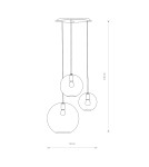 Pendant lamps spheres - Nowodvorski SPHERE Suspended Ceiling Max power 40W E27 Transparent 7788 - product 2
