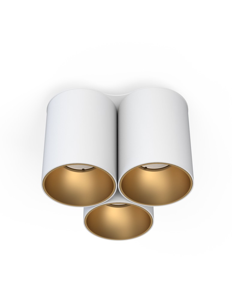 Ceiling luminaires for replaceable light source - Nowodvorski EYE TONE Spot Surface Mounted Max wattage 10W only LED White 7666 - product kolory-swiatla.pl 1