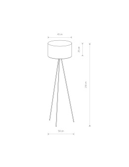 Nowodvorski CADILAC Podłogowa Max moc 40W E27  Biały 8191 - produkt 2