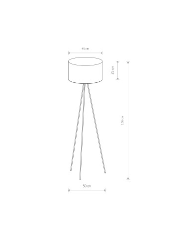 Nowodvorski CADILAC Floor Max power 40W E27 Grey 7992 - product 2