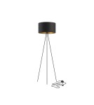Tripod floor lamps - Nowodvorski CADILAC Floor Max Power 40W E27 Black-Gold 7991 - product 1