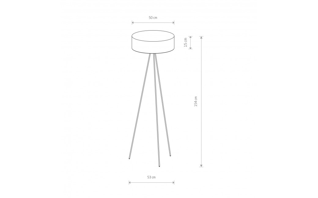 Nowodvorski CADILAC Podłogowa Max moc 25W only LED E27 Biały 7990