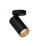 Ceiling spotlights - Nowodvorski MONO Spotlight/Spot Max wattage 10W only LED GU10 Black 7763 - product 1