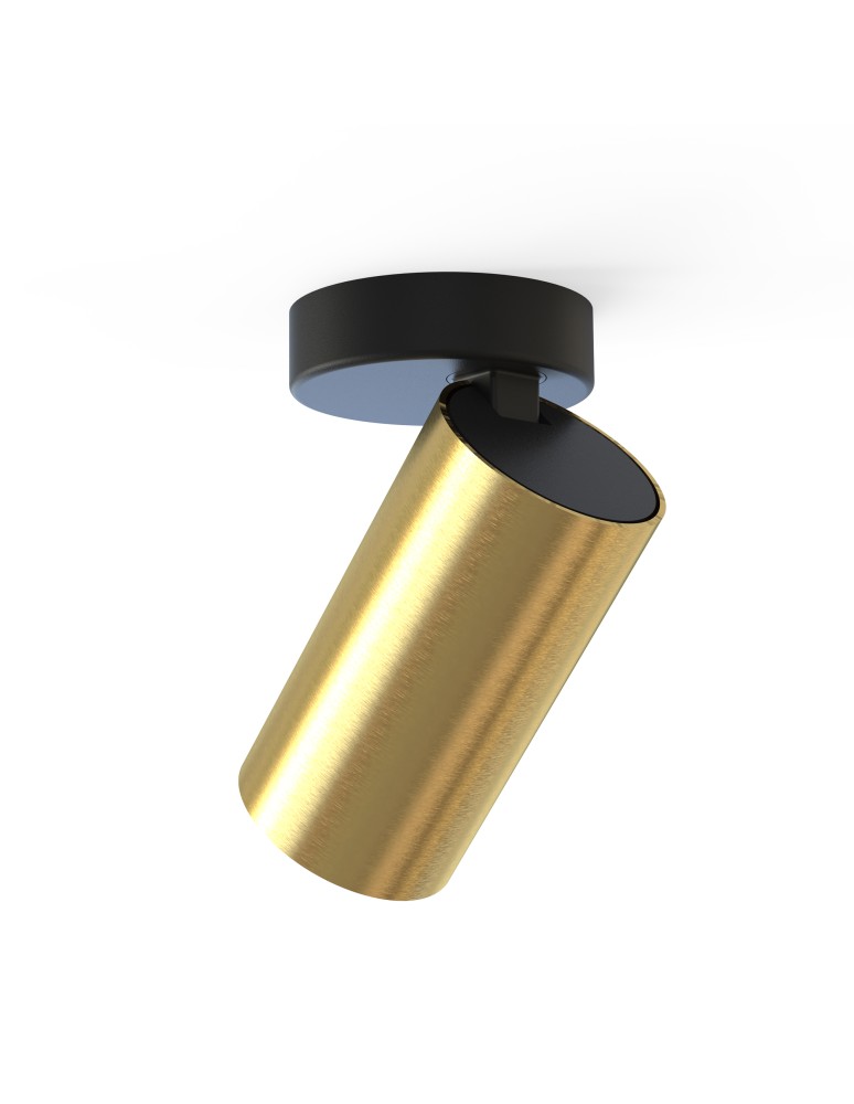 Ceiling spotlights - Nowodvorski MONO Spotlight/Spot Max power 10W only LED Brass 7778 - product kolory-swiatla.pl 5