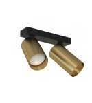 Spotlight ceiling lamps - Nowodvorski MONO Spotlight/Spot Max power 10W only LED GU10 Brass 7782 - product 1