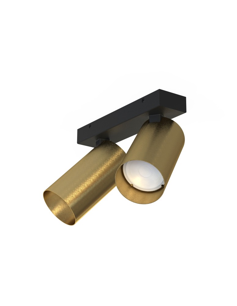 Spotlight ceiling lamps - Nowodvorski MONO Spotlight/Spot Max power 10W only LED GU10 Brass 7782 - product kolory-swiatla.pl 3