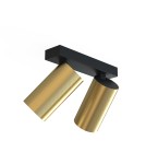 Spotlight ceiling lamps - Nowodvorski MONO Spotlight/Spot Max power 10W only LED GU10 Brass 7782 - product 5