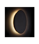 Wall lamps - Nowodvorski RING LED M Wall lamp Max power 9W LED Black 7635 - product 2