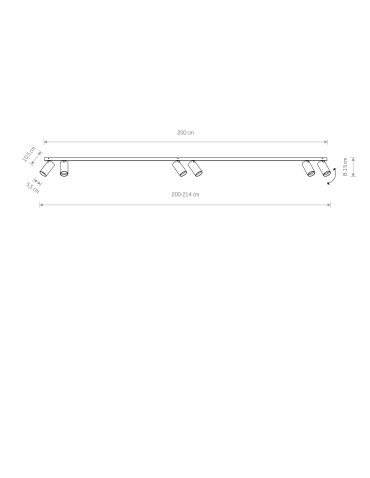 Nowodvorski MONO Reflektor/Spot Max moc 10W only LED GU10  Mosiądz 7785 - produkt 2