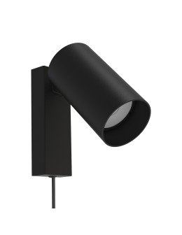 Nowodvorski MONO Wall lamp adjustable with switch Max power 10W only LED GU10 Black 7786
