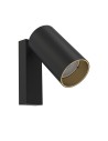 Nowodvorski MONO Wall lamp adjustable with switch Max power 10W only LED GU10 Black 7764