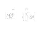 Adjustable wall lamps - Nowodvorski MONO Wall lamp adjustable with switch Max power 10W only LED GU10 Black 7764 - product 2