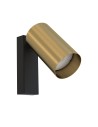 Nowodvorski MONO Wall lamp adjustable with switch Max power 10W only LED GU10 Brass 7780