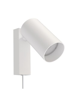 Nowodvorski MONO Wall lamp adjustable with switch Max power 10W only LED GU10 White 7787