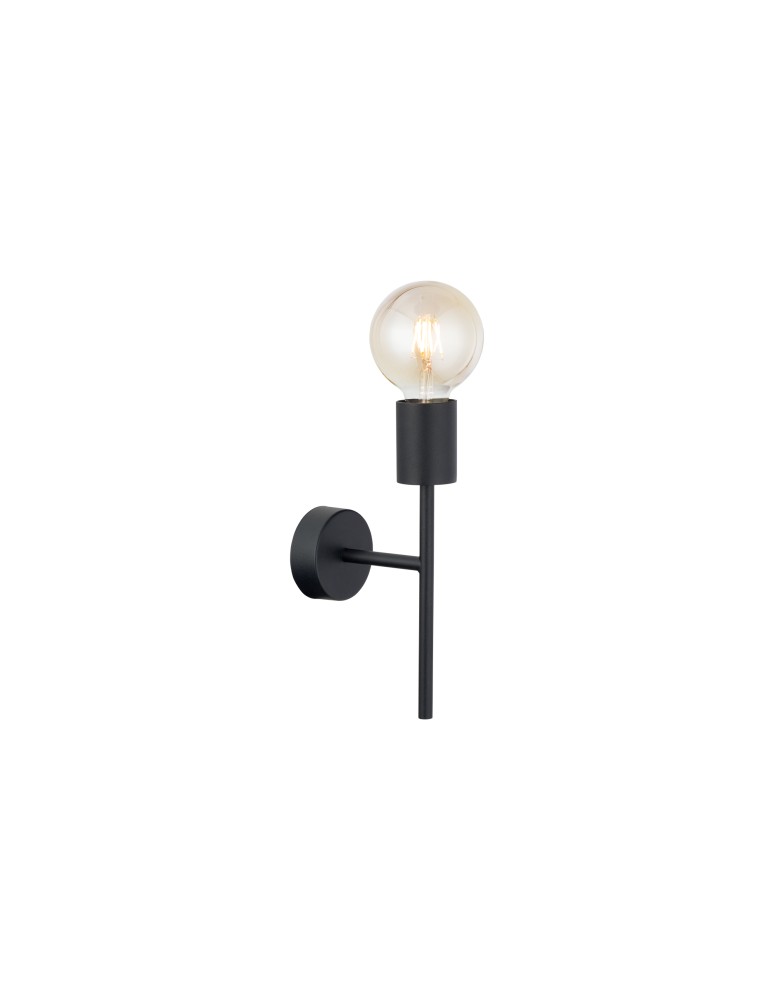 Wall lamps - Nowodvorski RADIUS Wall lamp Max power 60W E27 Black 7762 - product kolory-swiatla.pl 3