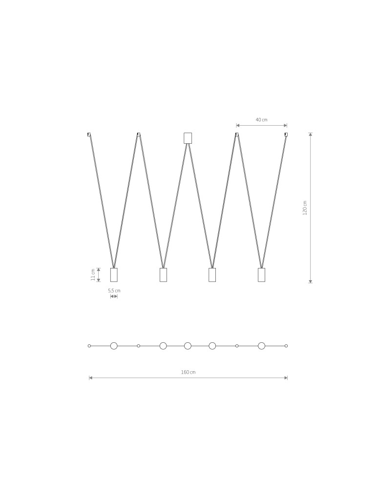 Pendant lamps - Nowodvorski MORE EYE Ceiling Pendant Max power 10W only LED GU10 Brass 7610 - product kolory-swiatla.pl 2