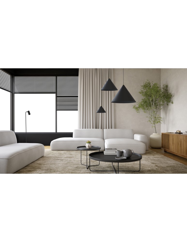 Youth floor lamps - Nowodvorski MONO Floor Max wattage 10W only LED GU10 Black 7707 - product kolory-swiatla.pl 3