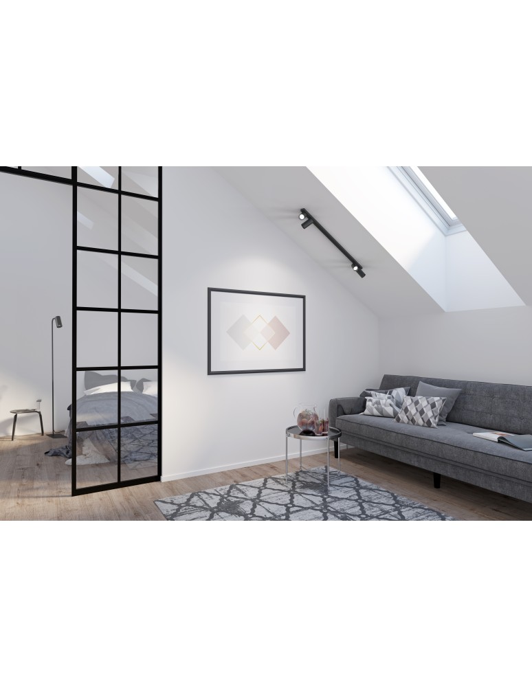 Youth floor lamps - Nowodvorski MONO Floor Max wattage 10W only LED GU10 Black 7707 - product kolory-swiatla.pl 4