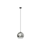 Pendant lamps - Nowodvorski GLOBE PLUS M Suspended Ceiling Max power 60W E27 Chrome 7606 - product 1