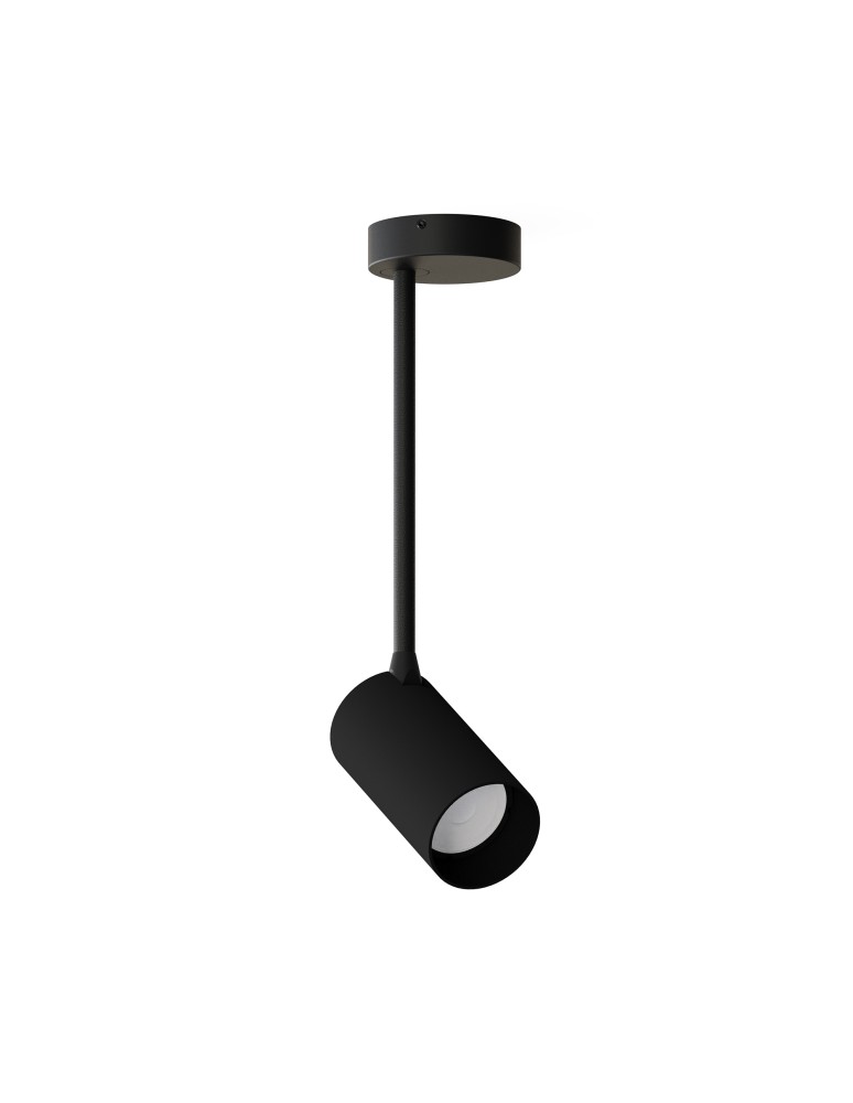Ceiling spotlights - Nowodvorski MONO LONG S Spot Surface Mounted Max wattage 10W only LED GU10 Black 7727 - product kolory-swiatla.pl 1