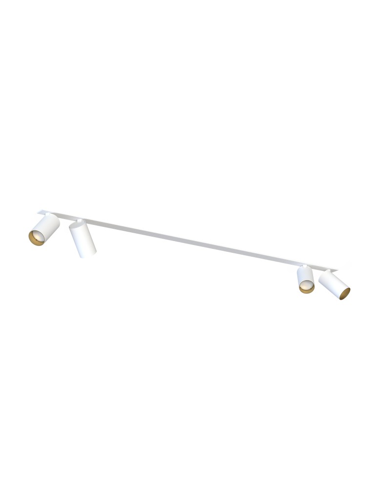 Recessed ceiling spotlights - Nowodvorski MONO SURFACE Flush Mounted Spot Max wattage 10W only LED GU10 White 7686 - product kolory-swiatla.pl 1