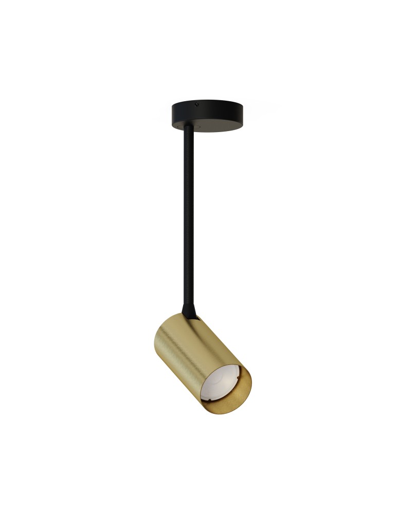 Ceiling spotlights - Nowodvorski MONO LONG S Spotlight/Spot Max power 10W only LED GU10 Brass 7731 - product kolory-swiatla.pl 1