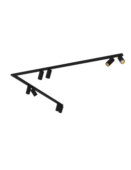 Nowodvorski MONO CORNER 2x150 Reflektor/Spot Max moc 10W only LED GU10 Czarny 7700