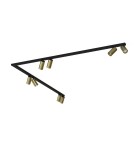Spotlight ceiling lamps - Nowodvorski MONO CORNER 2x150 Reflector/Spot Max power 10W only LED GU10 Brass 7755 - product 1