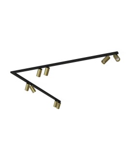 Nowodvorski MONO CORNER 2x150 Reflector/Spot Max power 10W only LED GU10 Brass 7755