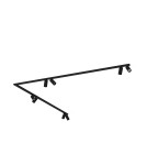 Spotlight ceiling lamps - Nowodvorski MONO CORNER 2x200 Reflector/Spot Max power 10W only LED GU10 Black 7723 - product 1