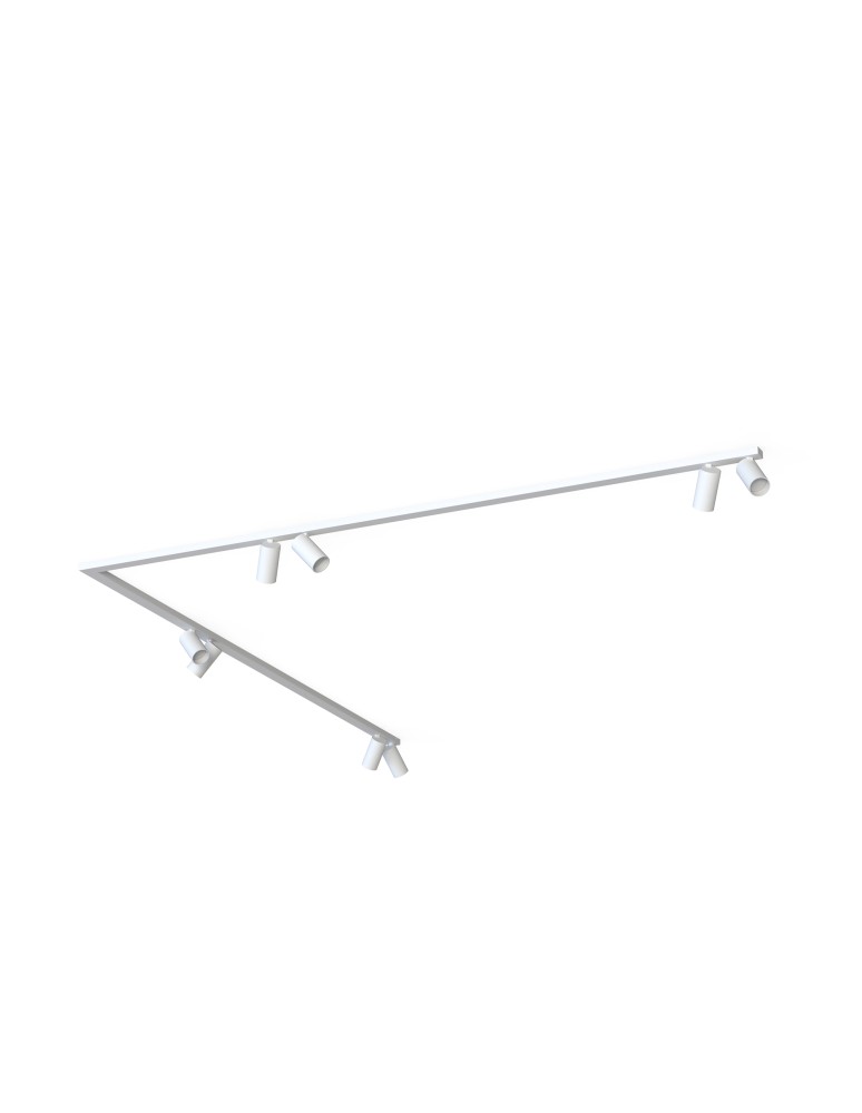 Spotlight ceiling lamps - Nowodvorski MONO CORNER 2x200 Reflector/Spot Max power 10W only LED GU10 White 7753 - product kolory-swiatla.pl 1