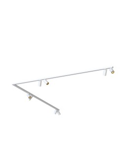 Nowodvorski MONO CORNER 2x200 Reflektor/Spot Max moc 10W only LED GU10  Biały 7697