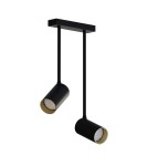 Recessed ceiling spotlights - Nowodvorski MONO LONG Reflector/Spot Max power 10W only LED GU10 IP21 Black 7675 - product 1