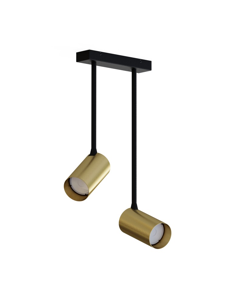 Recessed ceiling spotlights - Nowodvorski MONO LONG Reflector/Spot Max wattage 10W only LED GU10 Brass 7733 - product kolory-swiatla.pl 1