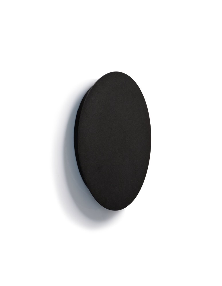 Wall lamps - Nowodvorski RING LED L Wall lamp Max power 12W LED Black 7636 - product kolory-swiatla.pl 1