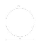 Wall lamps - Nowodvorski RING LED L Wall lamp Max power 12W LED Black 7636 - product 3