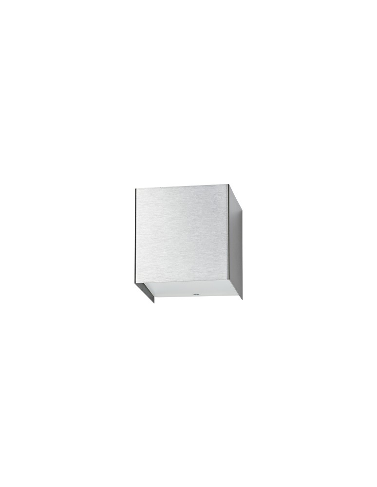 Minimalist wall lamps - Nowodvorski CUBE Wall Mounted Max power 1x35W G9 Silver 5267 - product kolory-swiatla.pl 1