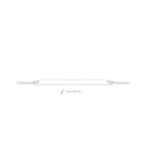 Flush-mounted office lamps - Nowodvorski CL ITAKA LED 40W 4000K ANGLE 100 Commercial LightingLED Max wattage 1x40W LED White 8456. - product 6