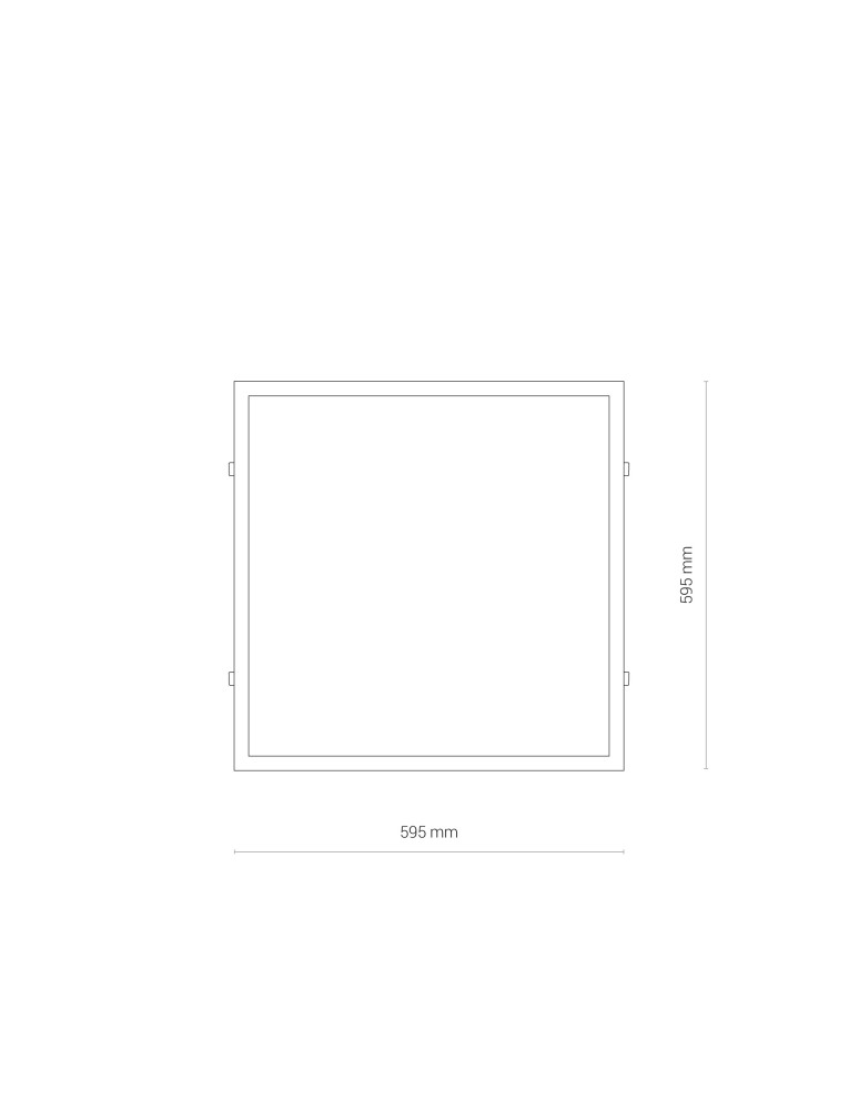 Nowodvorski CL ITAKA LED 40W 3000K ANGLE 100 Commercial LightingLED Max wattage 1x40W LED White 8460