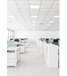 Flush-mounted office lamps - Nowodvorski CL ITAKA LED 40W 3000K ANGLE 100 Commercial LightingLED Max wattage 1x40W LED White 8460 - product 11