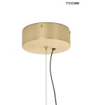 Pendant lamps spheres - MOOSEE ECHO 140 gold pendant lamp (MSE010100348) - product 5