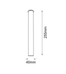 Round ceiling luminaires - Amplex Plafond Akadi - Polished brass-white (255 mm) 8876 - product 2