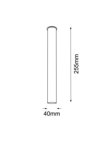 Amplex Plafon Akadi - Mosiądz polerowany-biały (255 mm) 8876 - produkt 2
