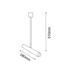 Spotlight ceiling lamps - Amplex Spotlight Akadi R2 - Polished brass-white 8880 - product 2